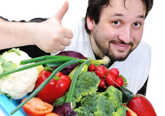 a férfi potencia szempontjából hasznos zöldségek