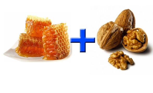 A méz és a dió egészséges ételek, amelyek serkentik a férfi potenciát